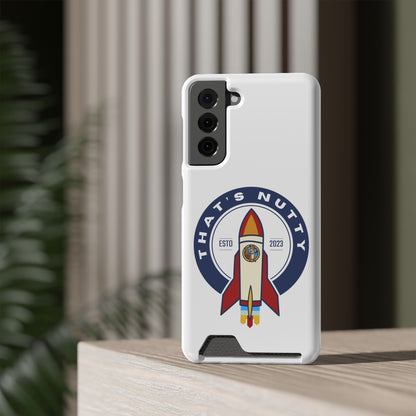 That's Nutty. Phone Case With Card Holder