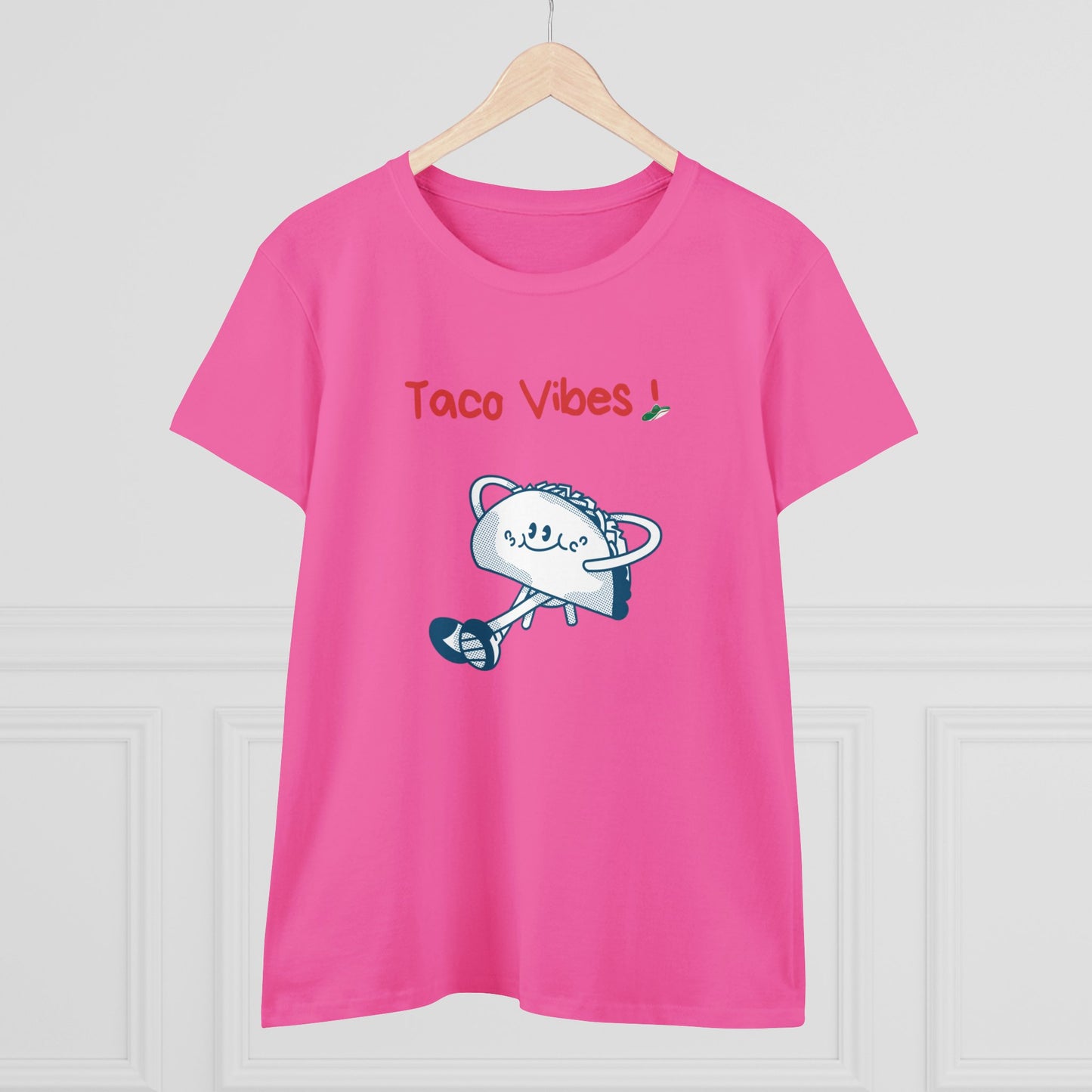 Taco Vibes! Women's Midweight Cotton Tee