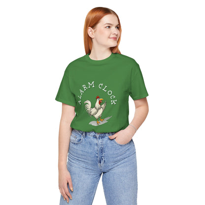 Alarm Clock. Unisex Jersey Short Sleeve Tee