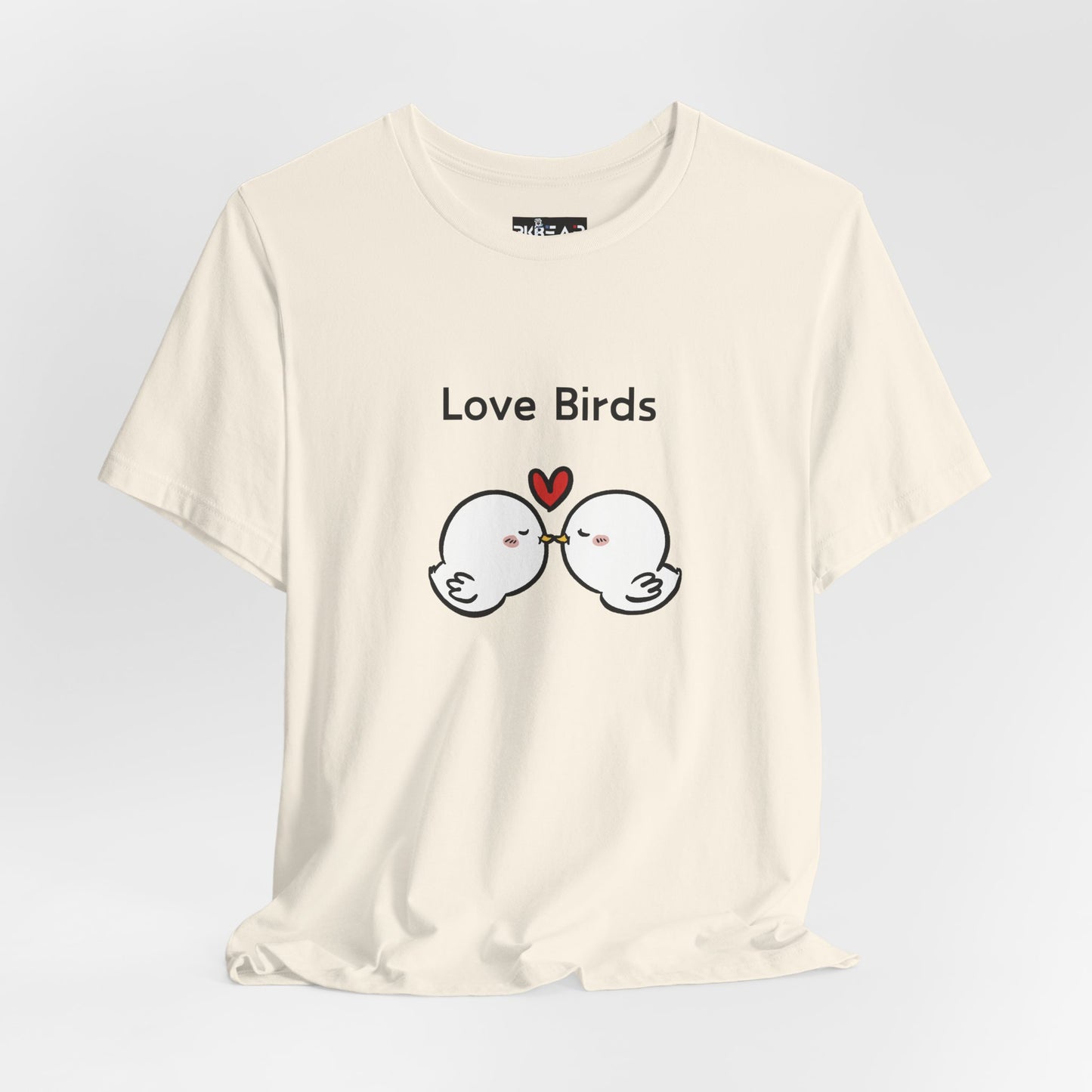 Love Birds Boyfriend T Graphic. Unisex Jersey Short Sleeve Tee