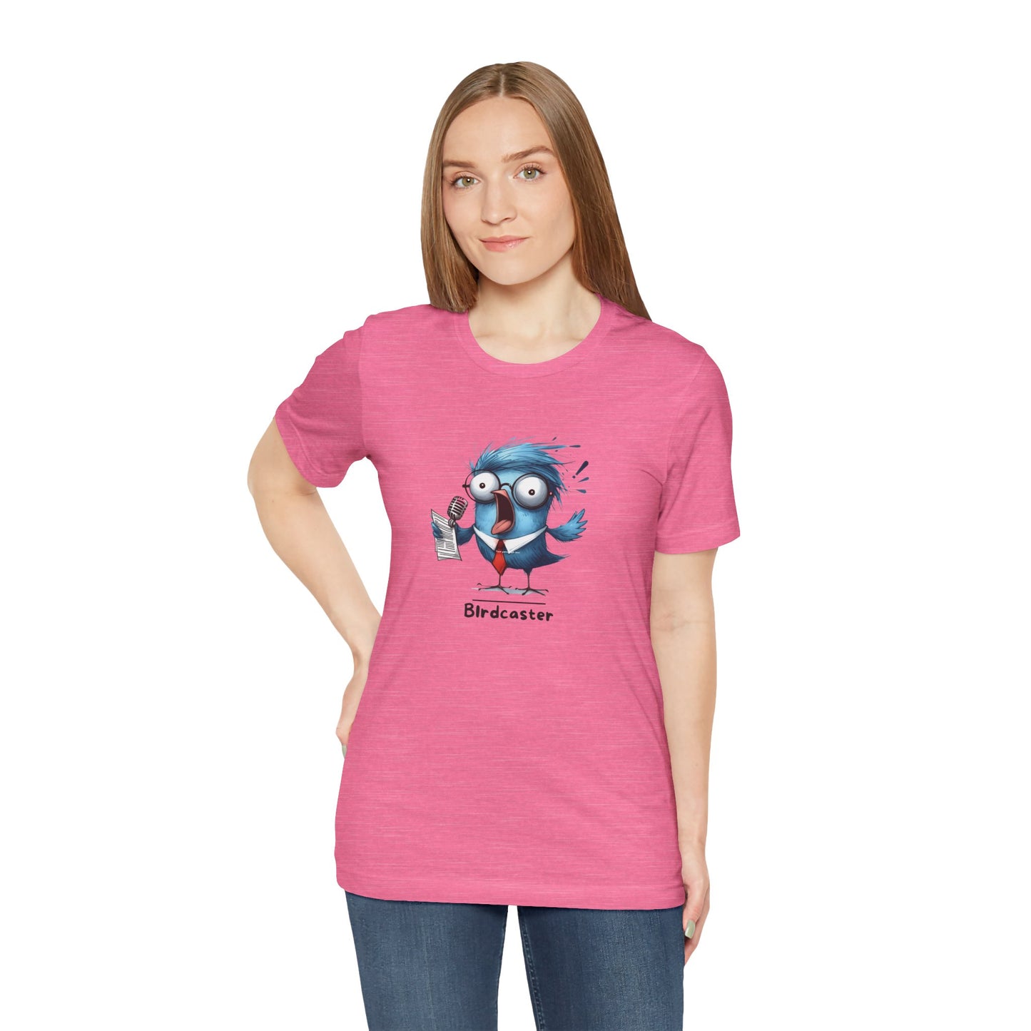 Birdcaster. Unisex Jersey Short Sleeve Tee