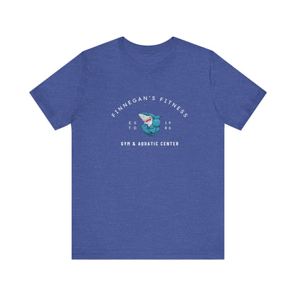 Finnegan's Fitness. Gym and Aquatic Center.  Unisex Jersey Short Sleeve Tee