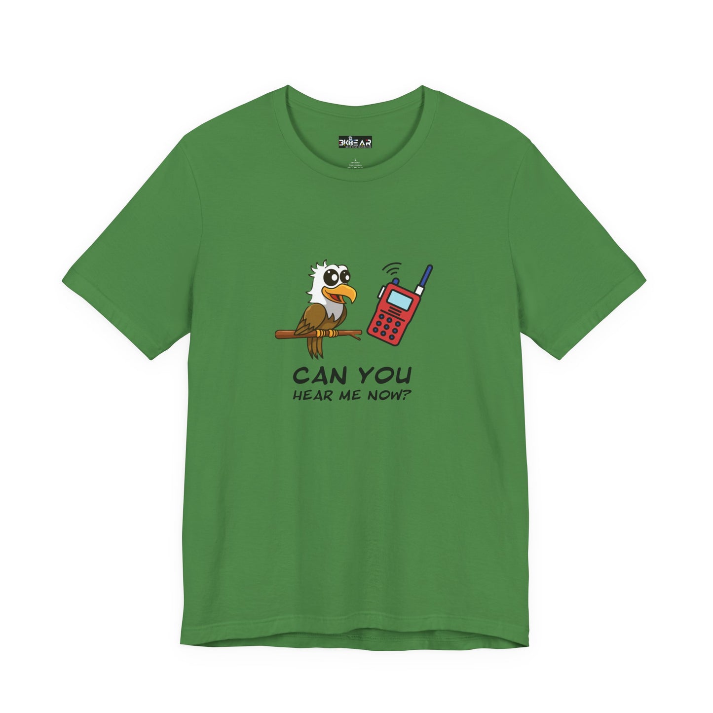 Burrowing Owl. Can You Hear Me Now? Unisex Jersey Short Sleeve Tee