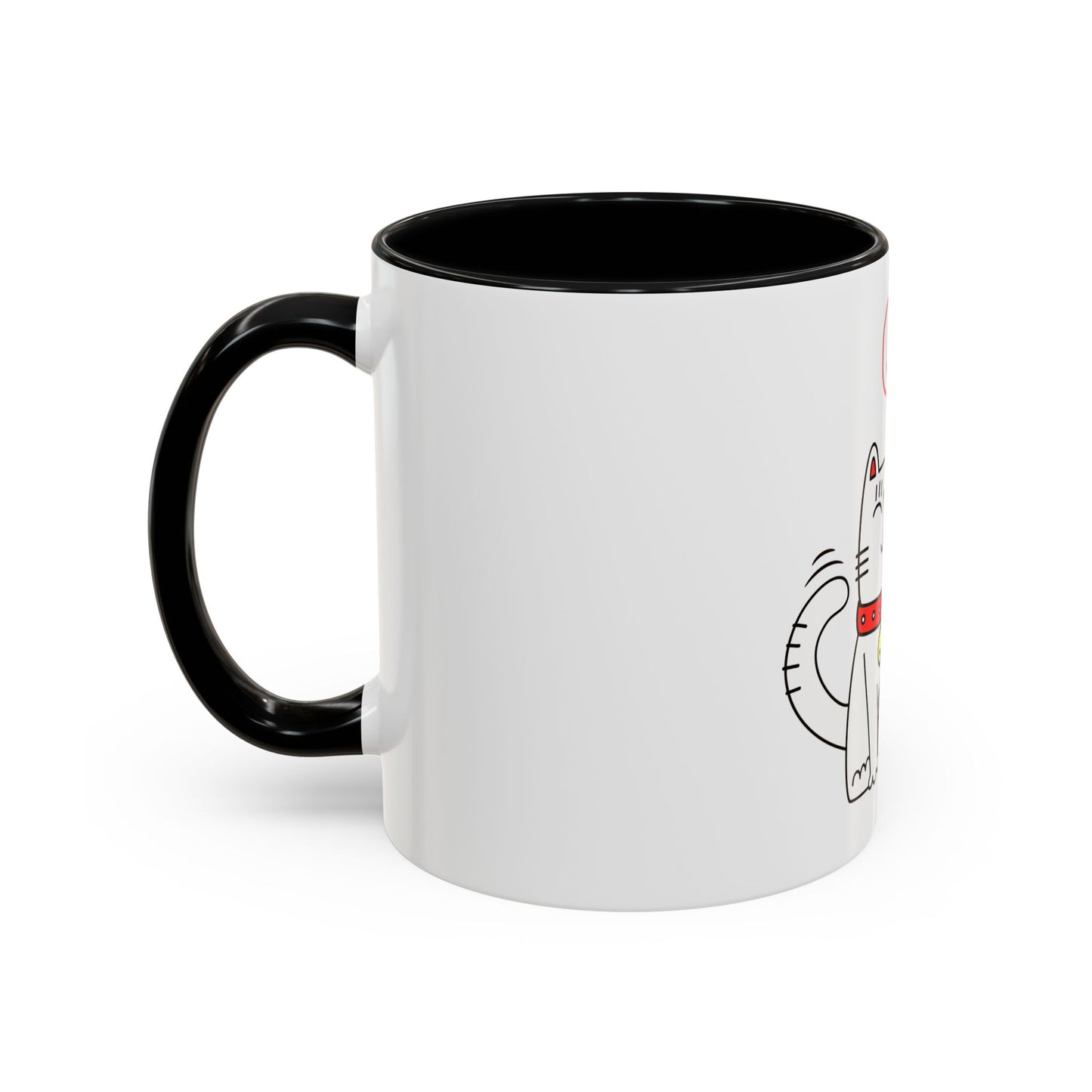 Oliver Says More Cats Is The Answer. Accent Coffee Mug, 11oz