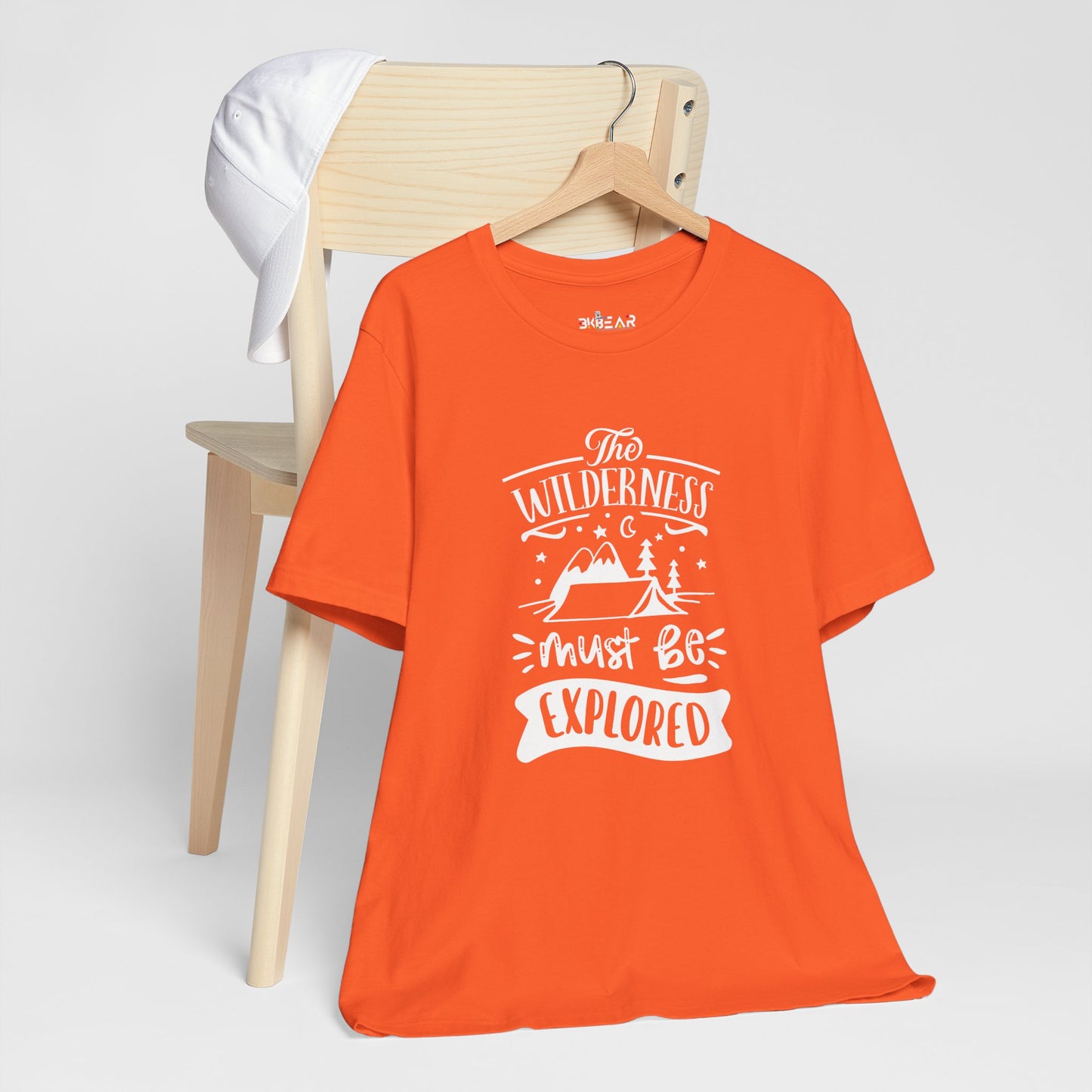 The Wilderness Must Be Explored. Unisex Jersey Short Sleeve Tee