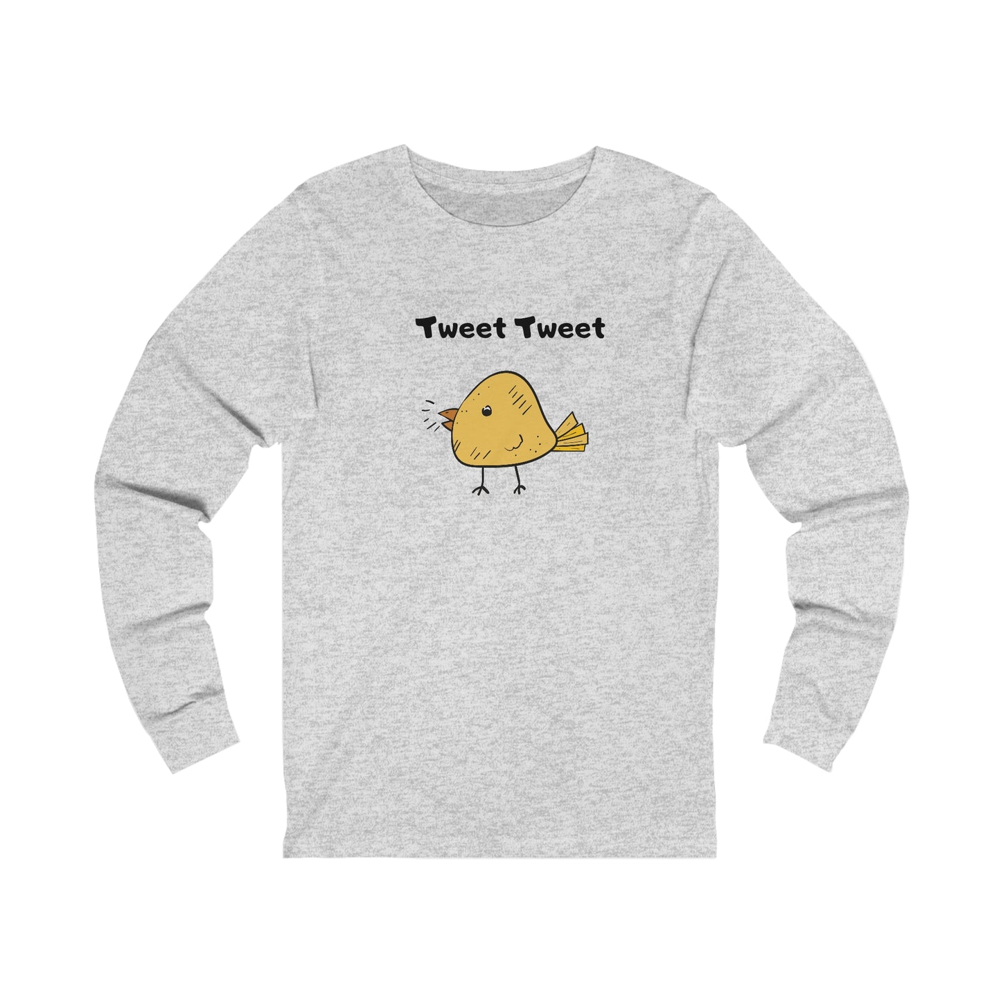 Tweet. Tweet. Unisex Jersey Long Sleeve Tee