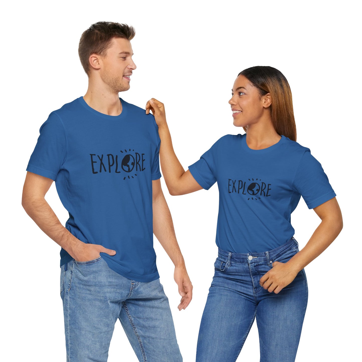 Explore. Unisex Jersey Short Sleeve Tee