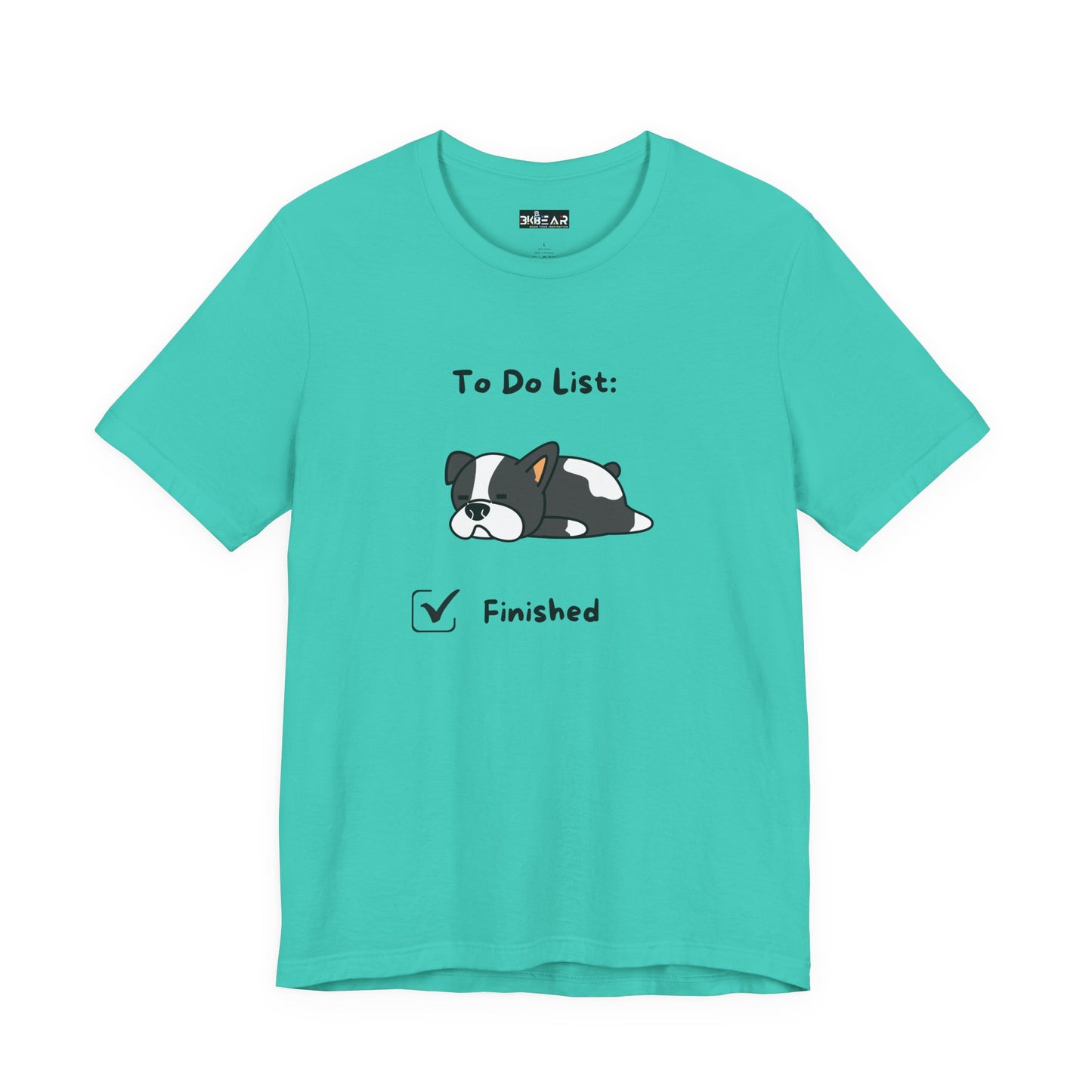 To Do List. Finished. Unisex Jersey Short Sleeve Tee