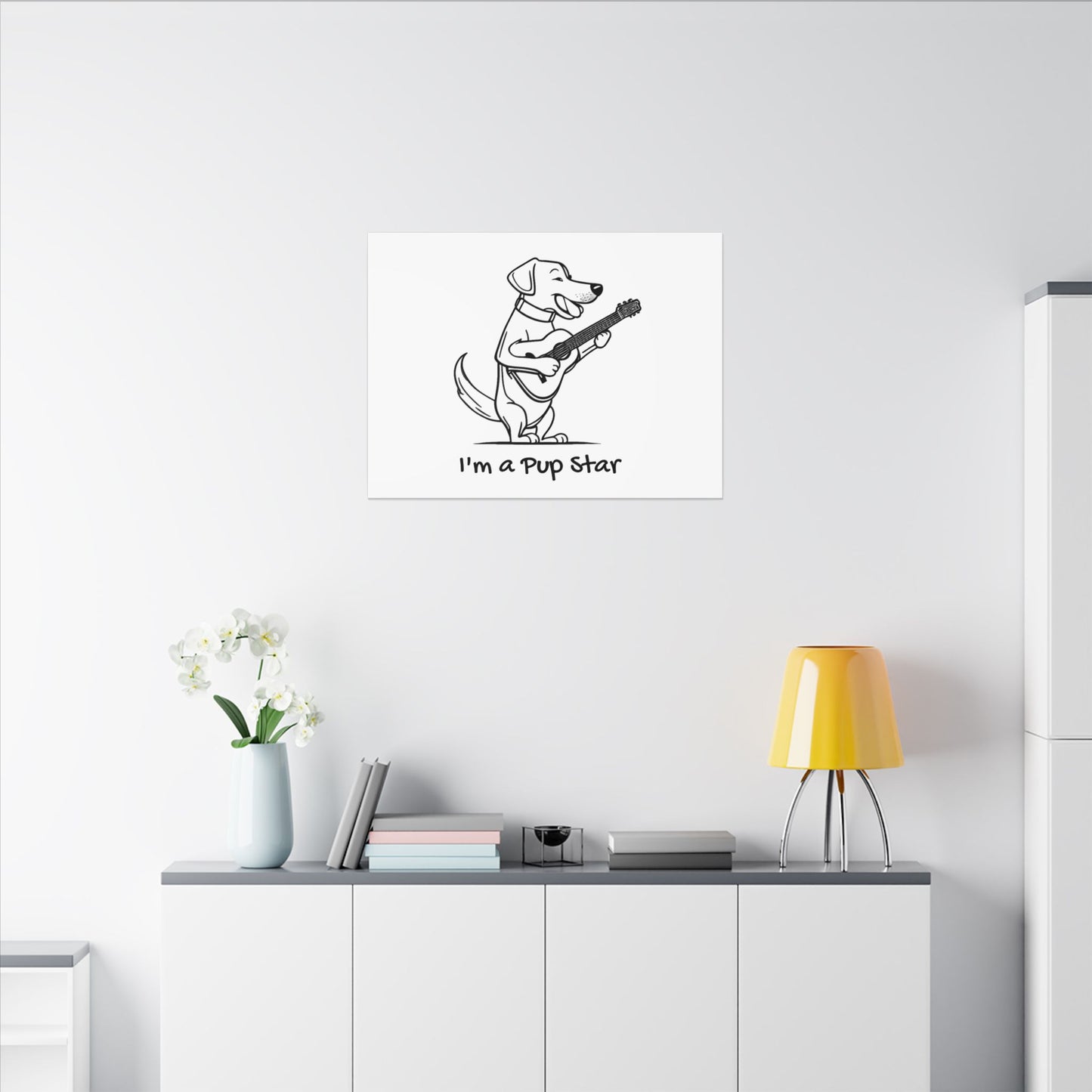 I'm a Pup Star. Canvas Gallery Wraps