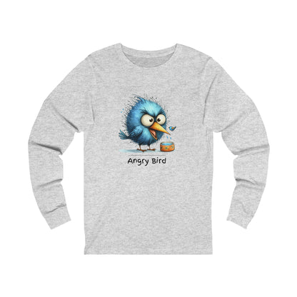 Angry Bird. Unisex Jersey Long Sleeve Tee