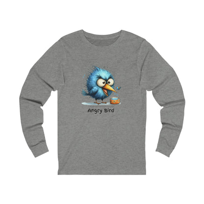 Angry Bird. Unisex Jersey Long Sleeve Tee