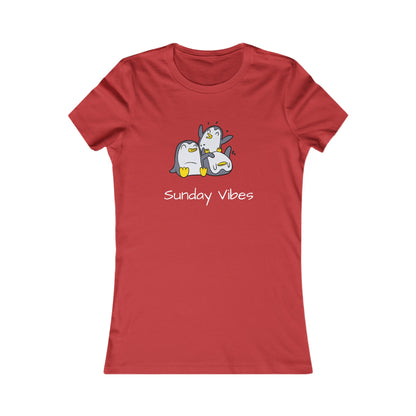 Sunday Vibes, Women's Favorite Tee