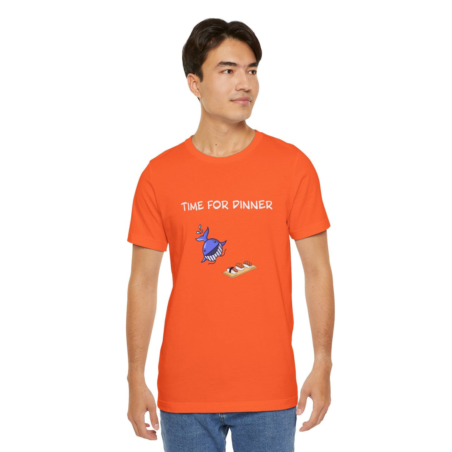 Time For Dinner. Unisex Jersey Short Sleeve Tee
