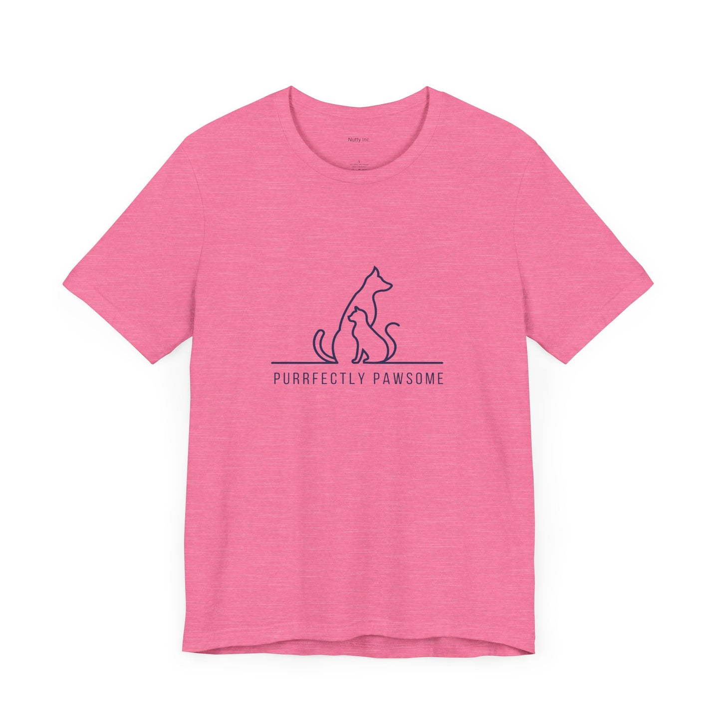 Purrfectly Pawsome. Unisex Jersey Short Sleeve Tee