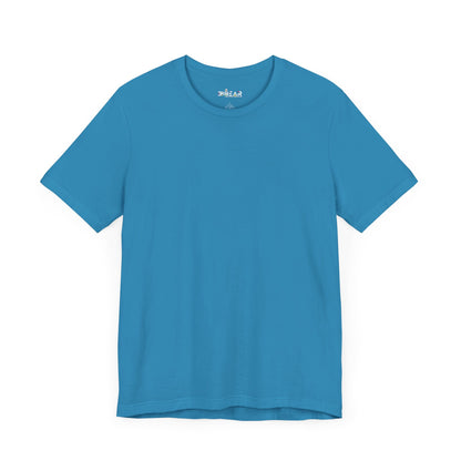 Solid Ocean Blue. Unisex Jersey Short Sleeve Tee