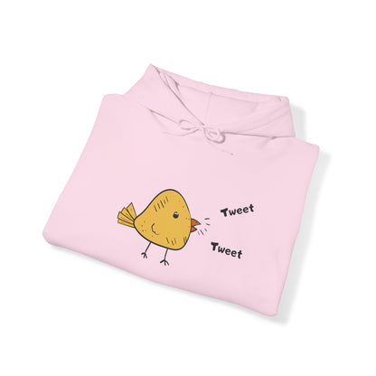 Tweet. Tweet. Unisex Hooded Sweatshirt.