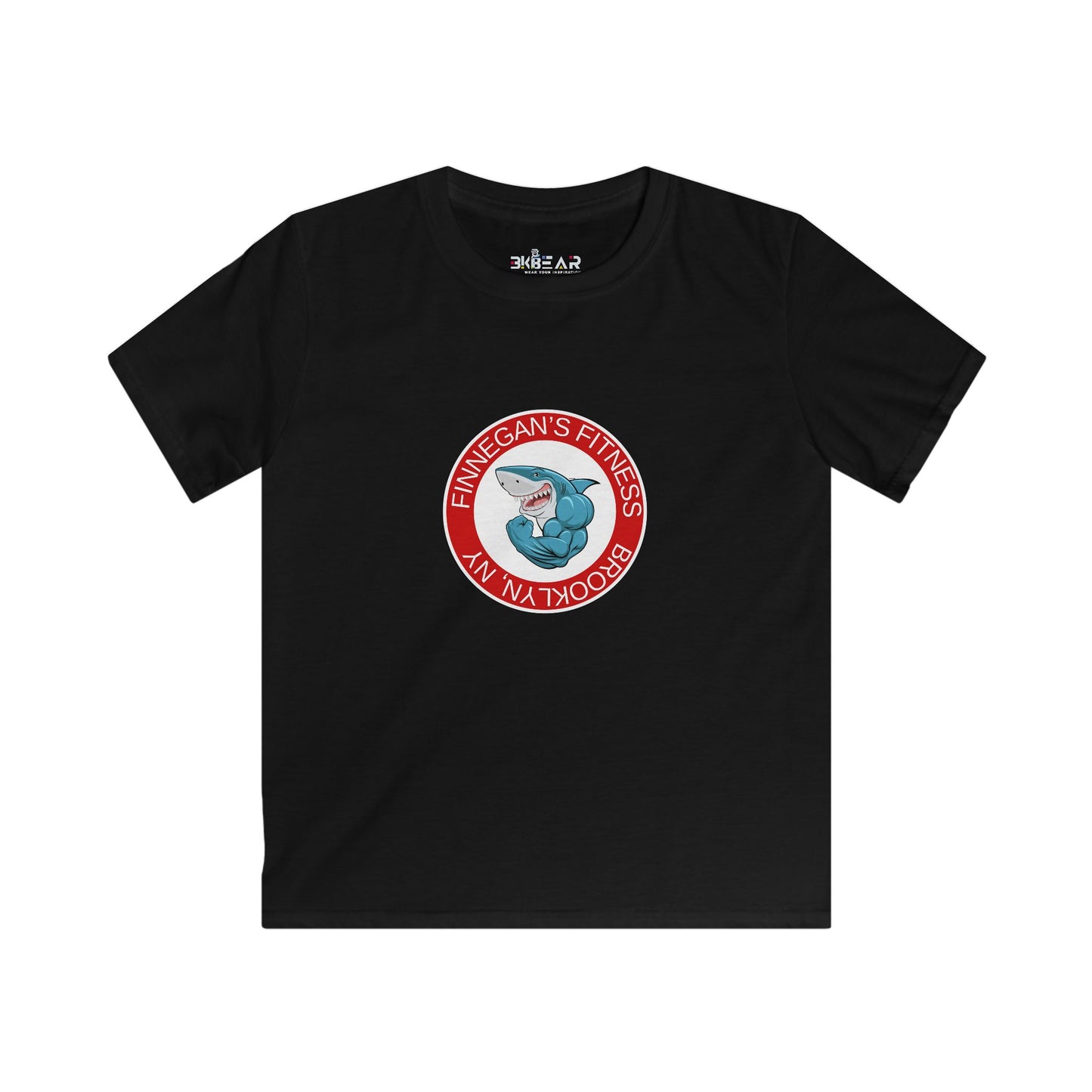 Finnegan’s Fitness Kids Softstyle Tee – Soft Cotton Gym & Swim Graphic Shirt