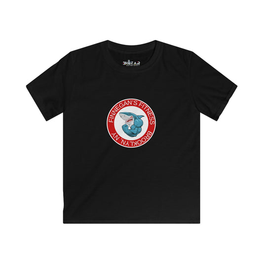 Finnegan’s Fitness Kids Softstyle Tee – Soft Cotton Gym & Swim Graphic Shirt