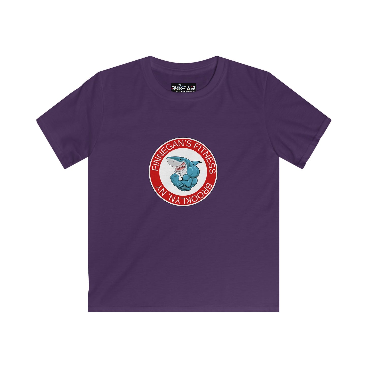 Finnegan’s Fitness Kids Softstyle Tee – Soft Cotton Gym & Swim Graphic Shirt