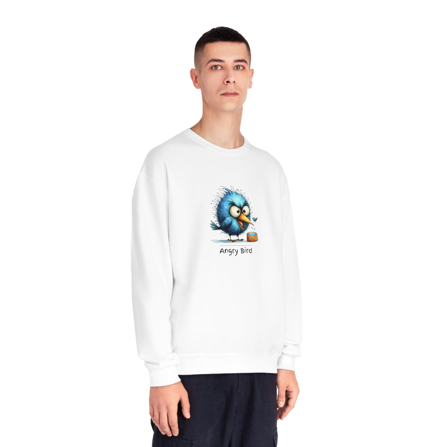 Angry bird.  Unisex NuBlend® Crewneck Sweatshirt