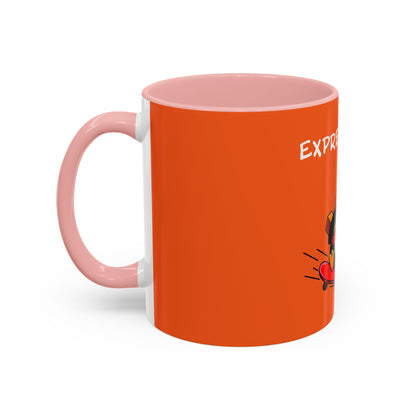Express Mail. Accent Coffee Mug, 11oz