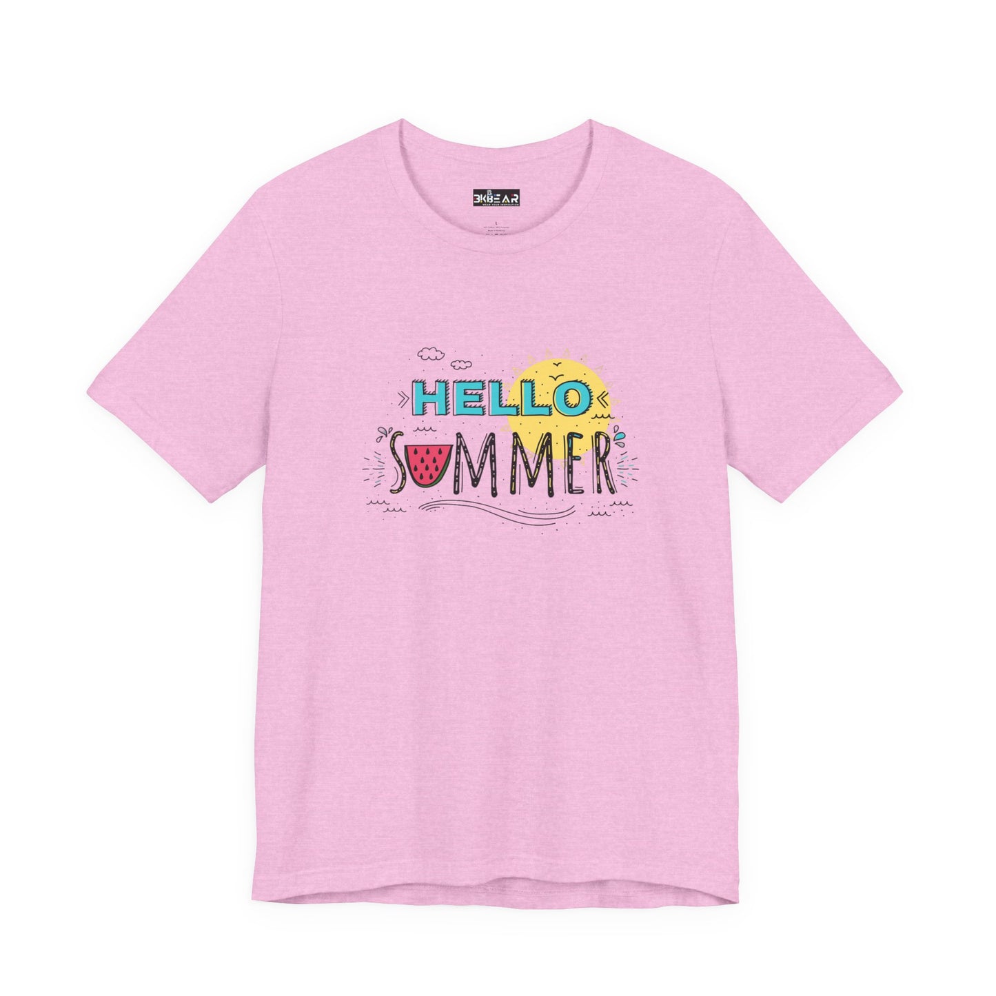 Hello Summer. Unisex Jersey Short Sleeve Tee