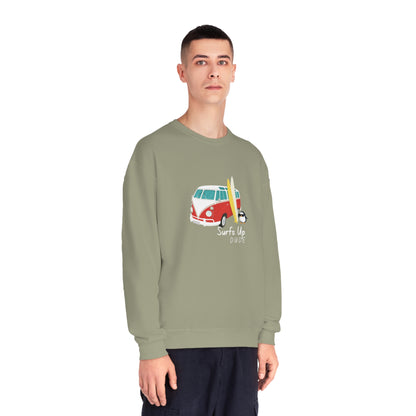 Surfs Up Dude. Unisex NuBlend® Crewneck Sweatshirt