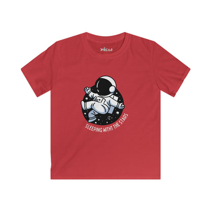 Astronaut Kids T-Shirt - Sleeping With The Stars Kids Softstyle Tee