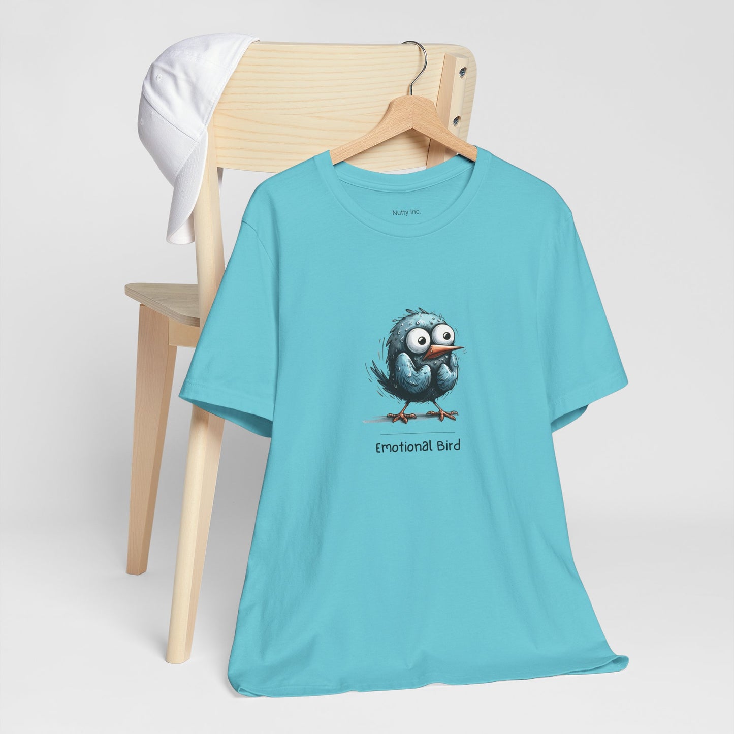 Emotional Bird. Unisex Jersey Short Sleeve Tee