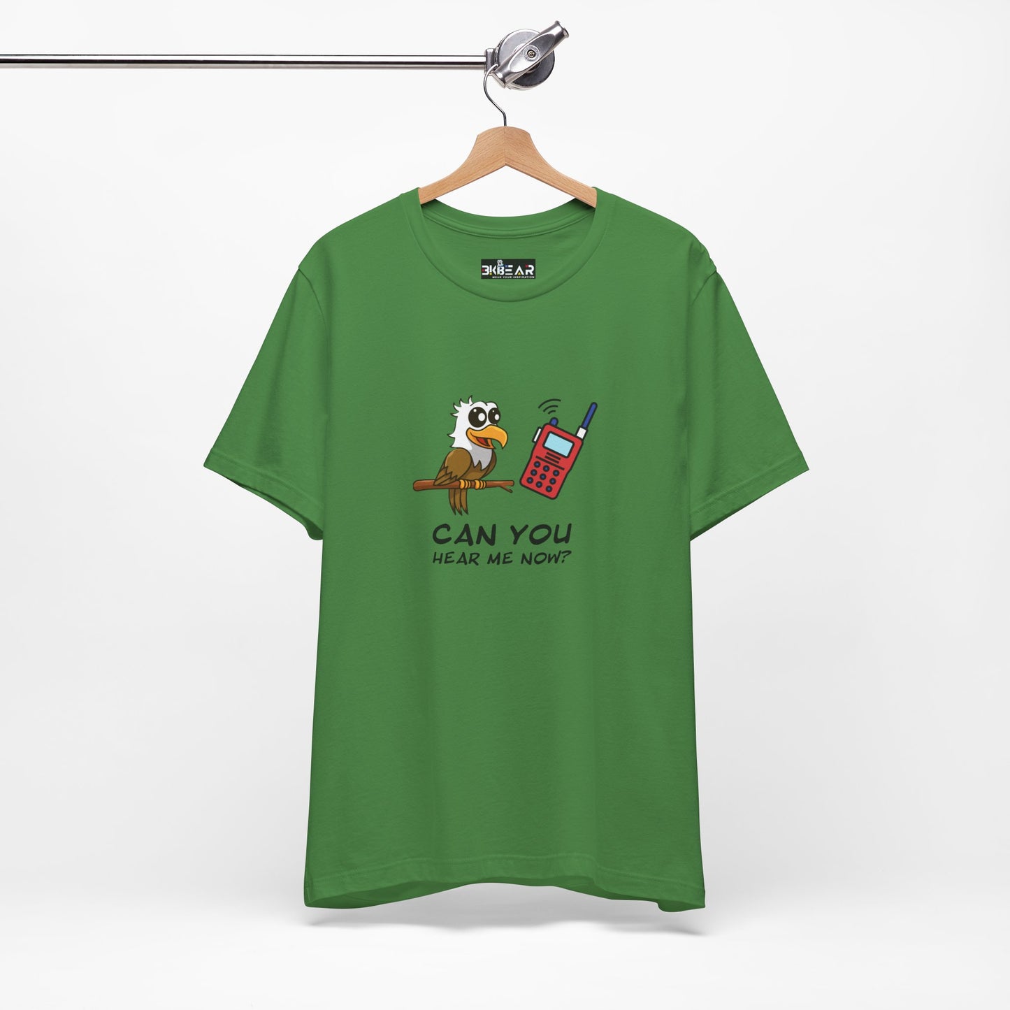 Burrowing Owl. Can You Hear Me Now? Unisex Jersey Short Sleeve Tee