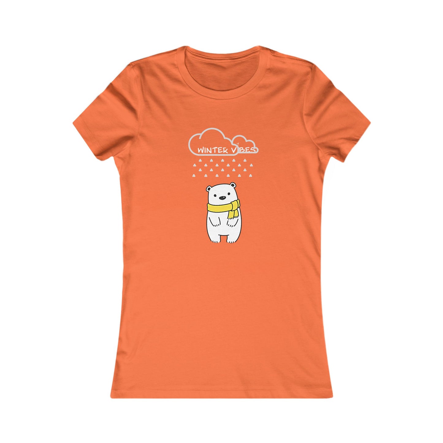 BK Bear. Winter Vibes. Women's Favorite Tee