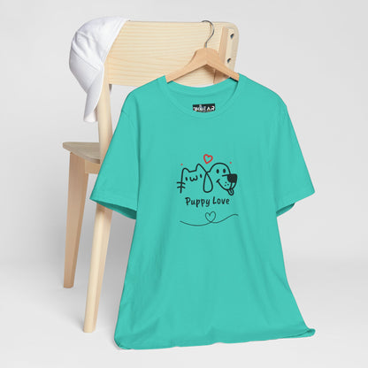 Puppy Love. Unisex Jersey Short Sleeve Tee