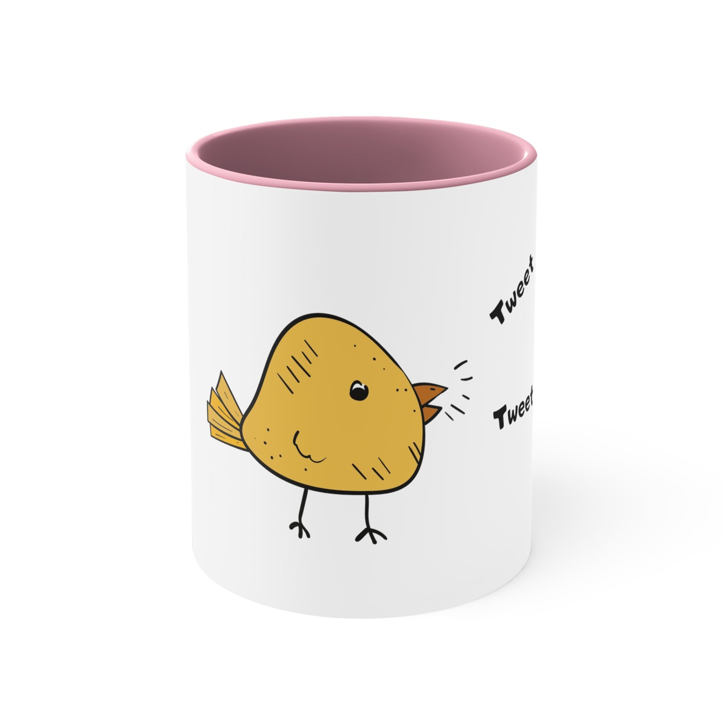 Tweet. Tweet. Accent Coffee Mug, 11oz