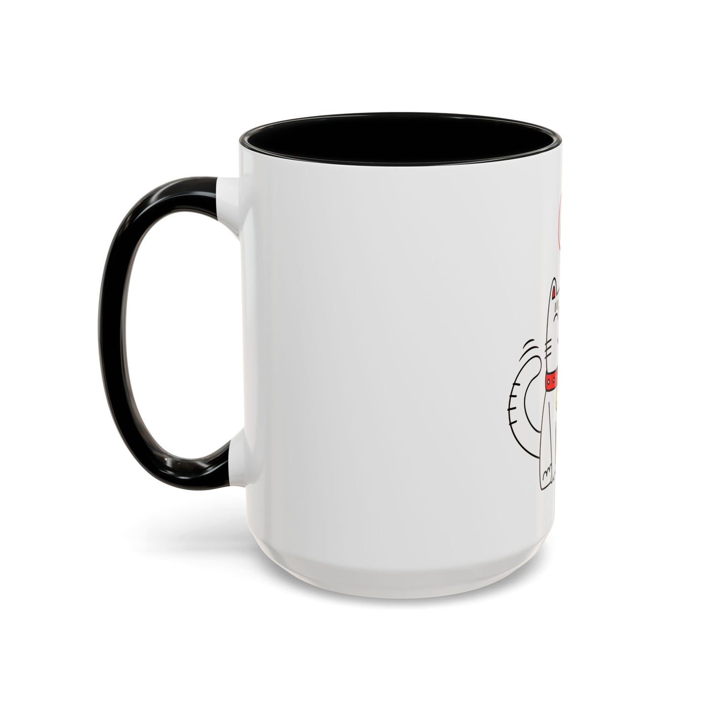 Oliver Says More Cats Is The Answer. Accent Coffee Mug, 11oz