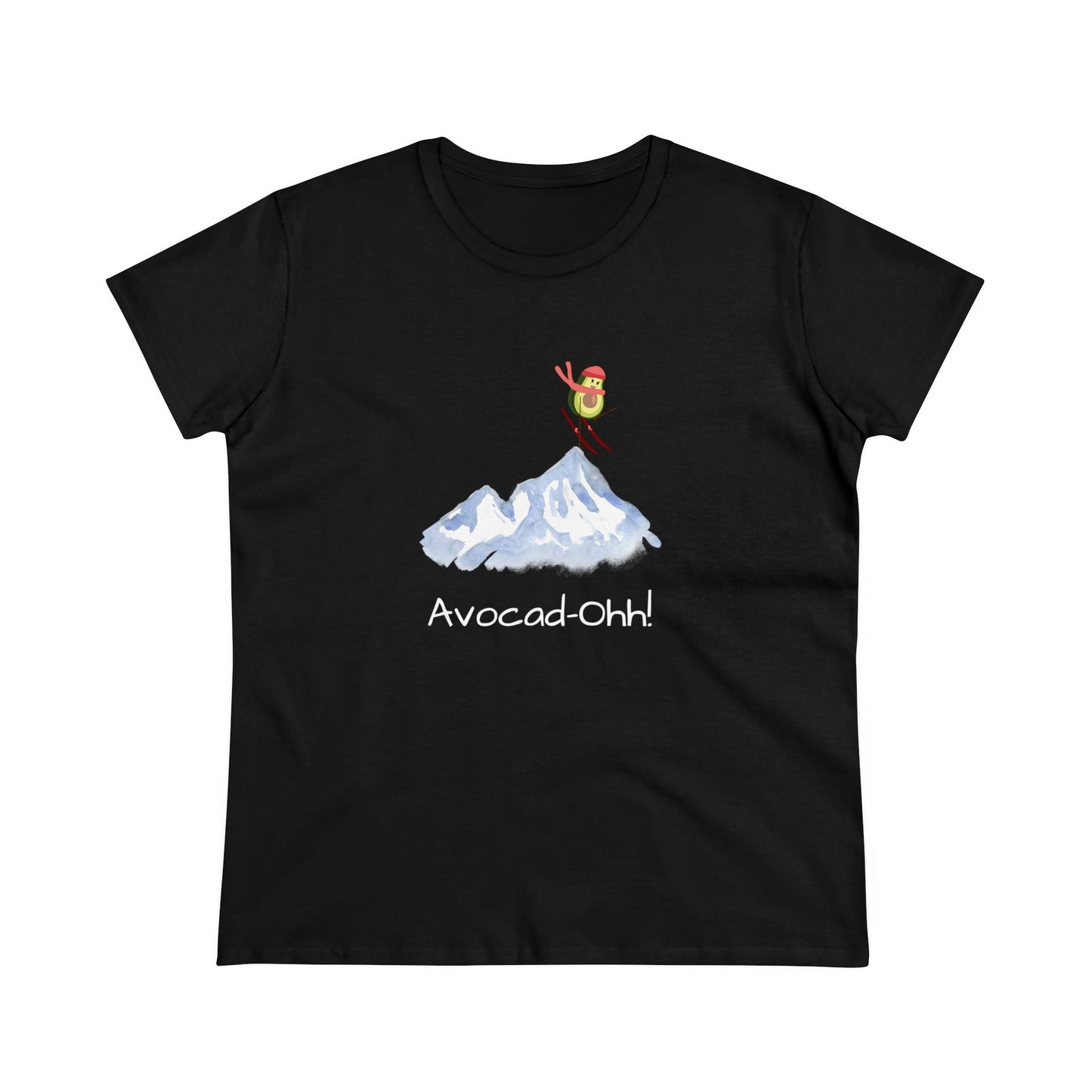 Avocad-Ohh!. Women's Midweight Cotton Tee