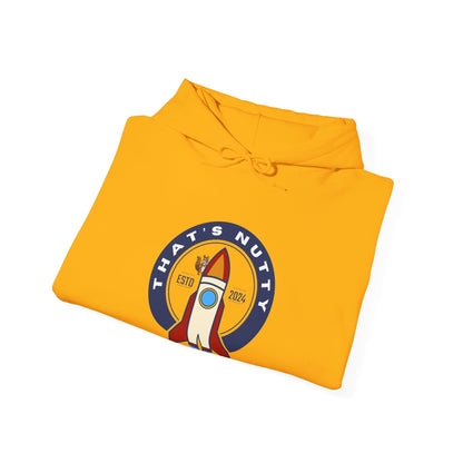 That's Nutty On A Rocket Ship Hooded Sweatshirt