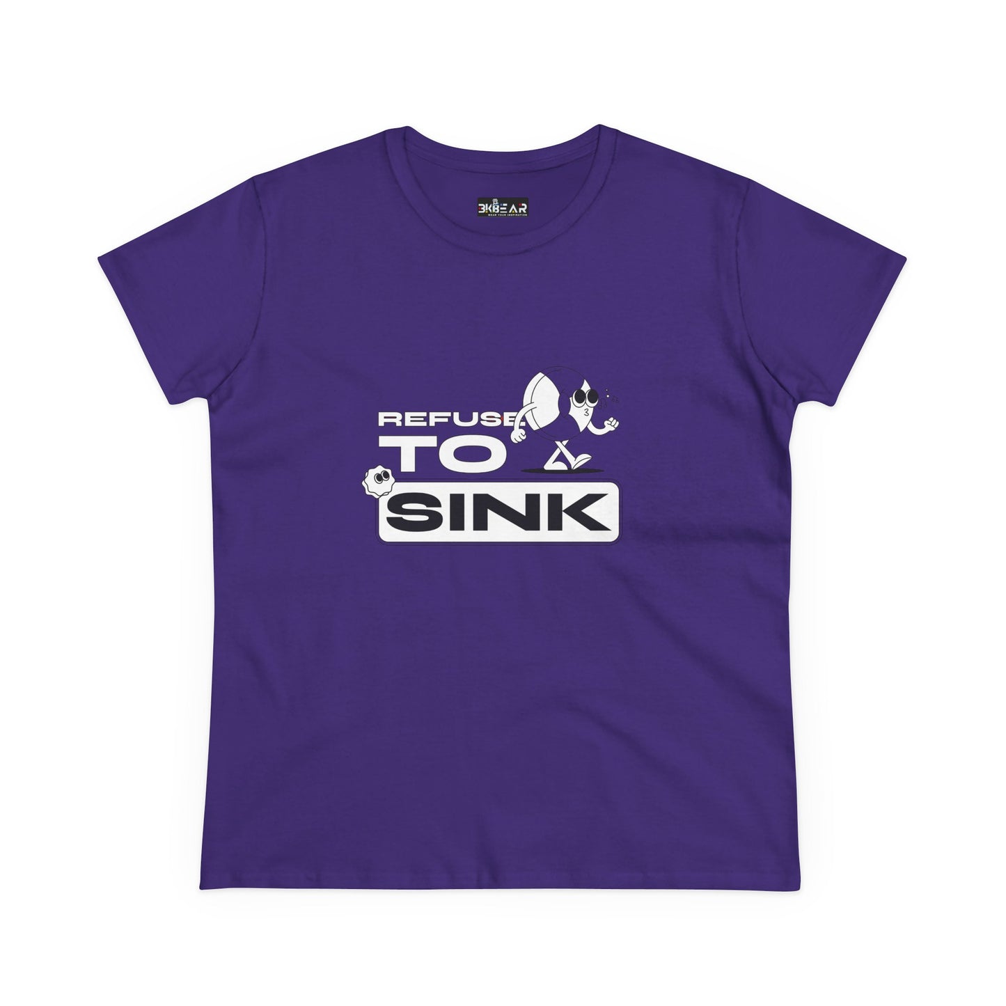 Refuse To Sink. Women's Midweight Cotton Tee