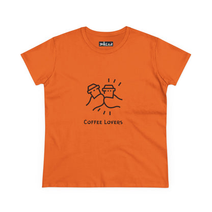 Coffee Lover. Women's Midweight Cotton Tee