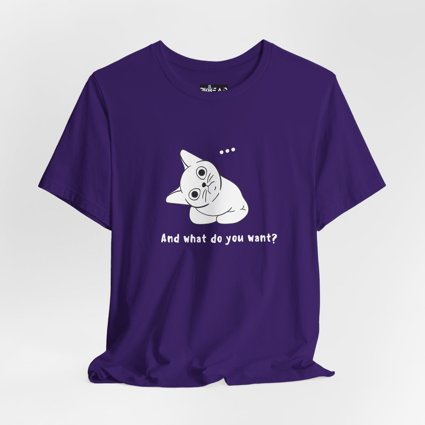 Vexing Cat Wondering What You Want. Unisex Jersey Short Sleeve Tee