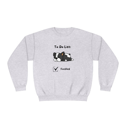 To Do List. Finished. Unisex NuBlend® Crewneck Sweatshirt