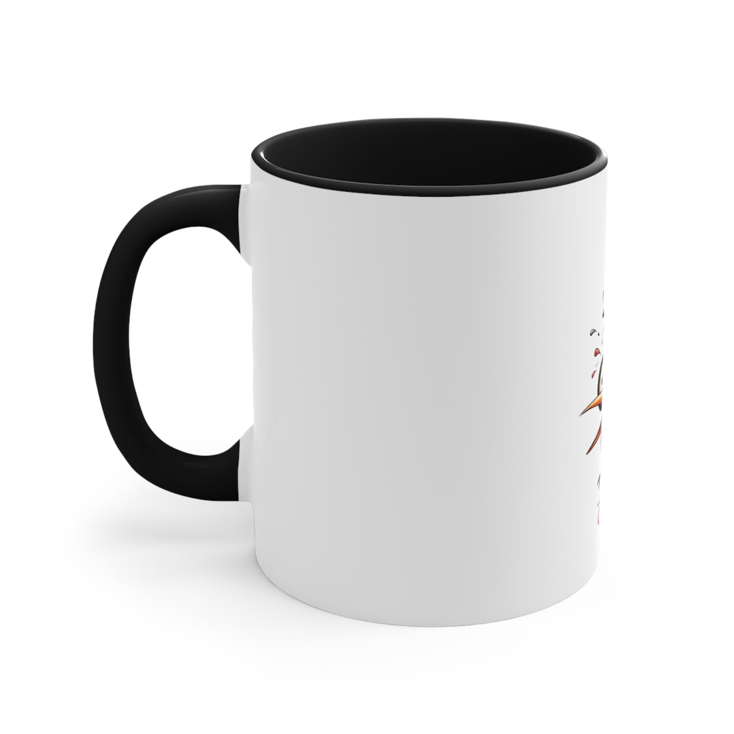 Crazy Bird. Accent Coffee Mug, 11oz