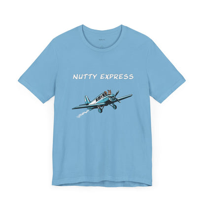 Nutty's Express Delivery. Always On-Time. Unisex Jersey Short Sleeve Tee