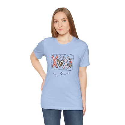 Sign of Love. XOXO.  Women's Unisex Jersey Short Sleeve Tee