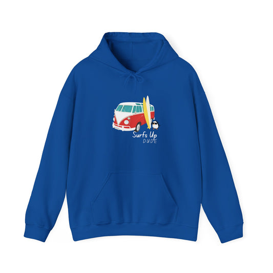 Surfs Up Dude. Unisex Heavy Blend™ Hooded Sweatshirt