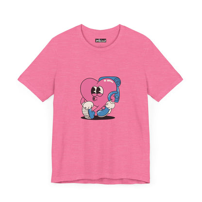 Health Heart. Unisex Jersey Short Sleeve Tee