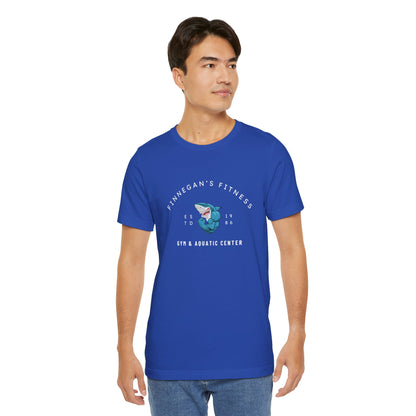 Finnegan's Fitness. Gym and Aquatic Center.  Unisex Jersey Short Sleeve Tee