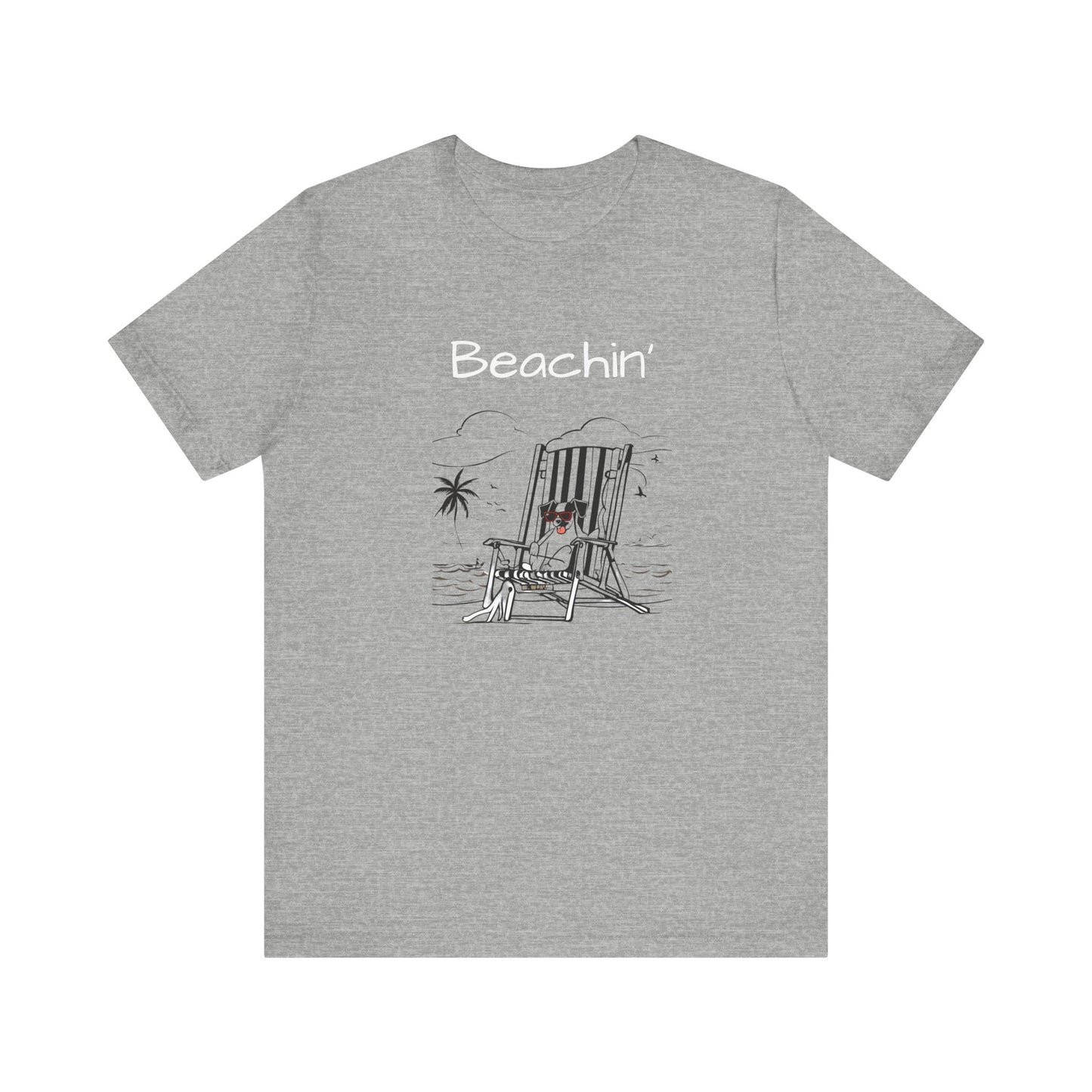 Beachin'. Unisex Jersey Short Sleeve Tee