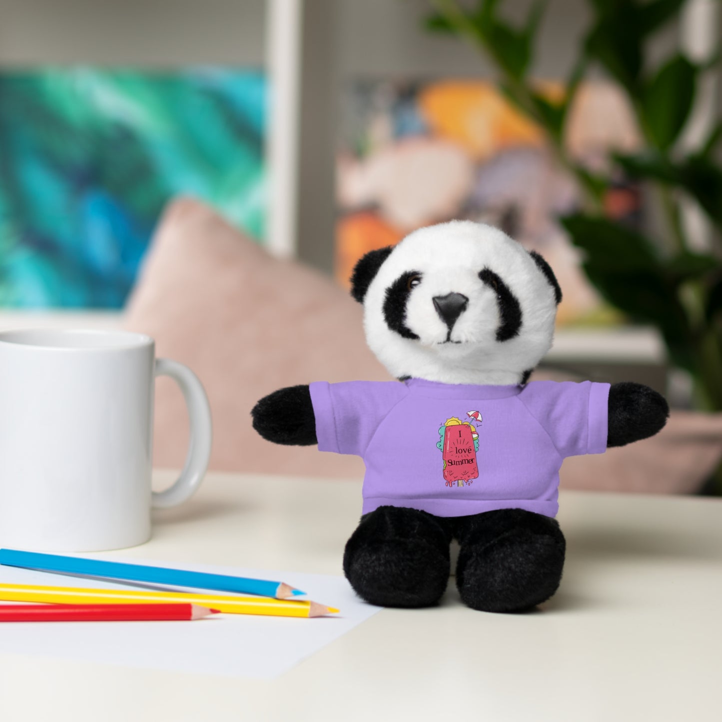 I Love Summer Sheep. Stuffed Animals with Tee