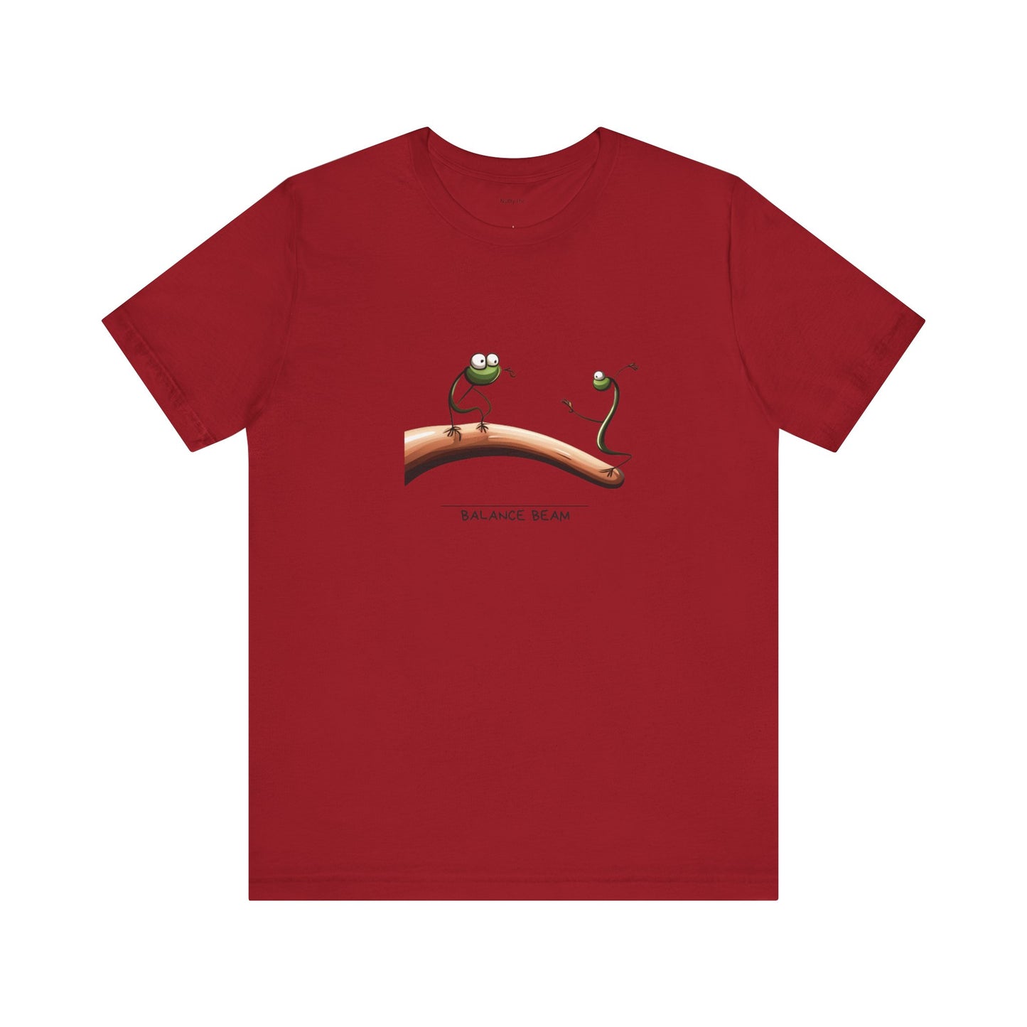 Drfat-Balance Beam. Unisex Jersey Short Sleeve Tee