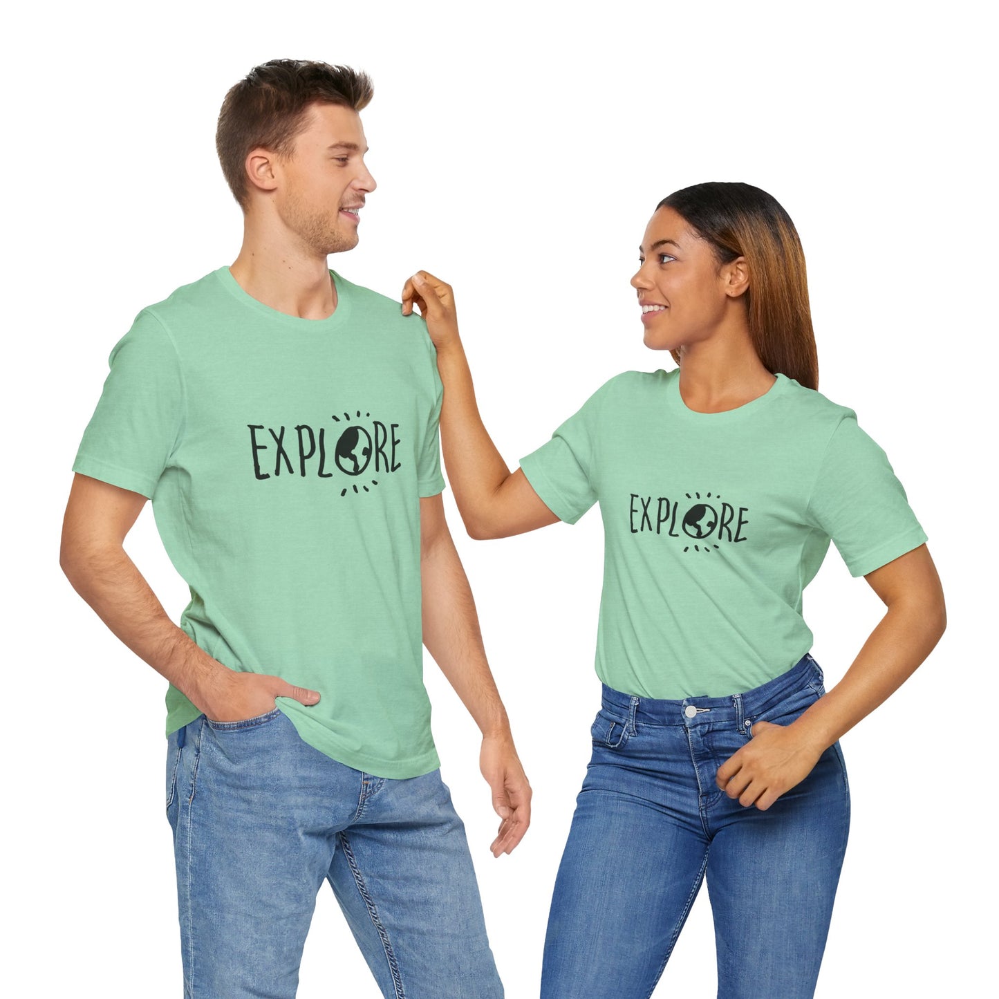 Explore. Unisex Jersey Short Sleeve Tee